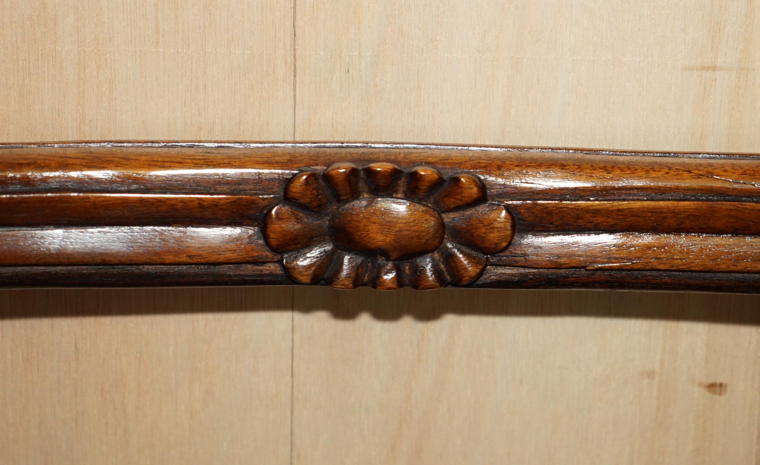 Restaurierter metamorphischer antiker Regency-Sessel in Library Steps Gillows Lancaster (Leder) im Angebot