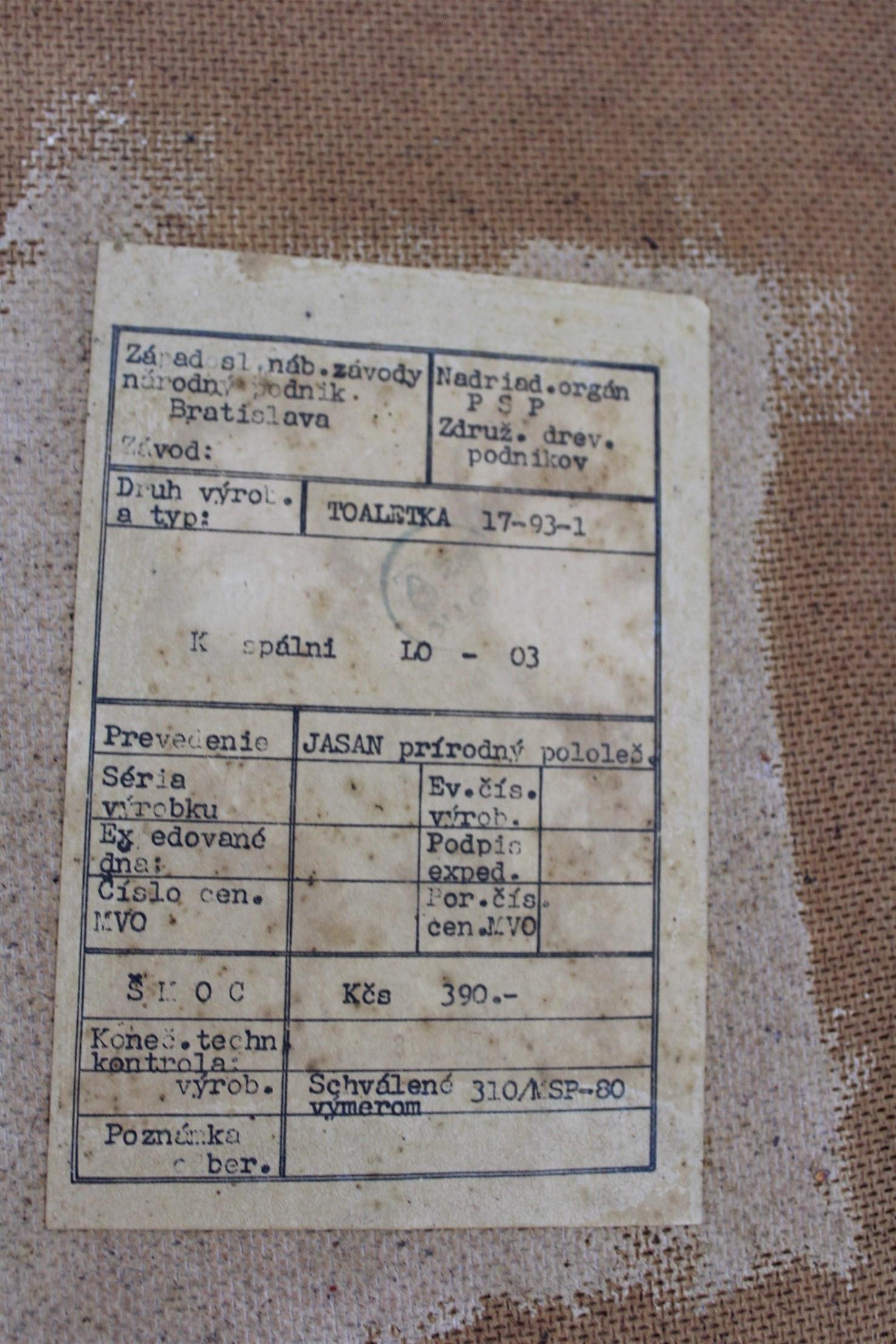 Restored Mid-Century Bedroom Set from Zapadoslovenske Zavody, Czechia, 1960s in vendita 14