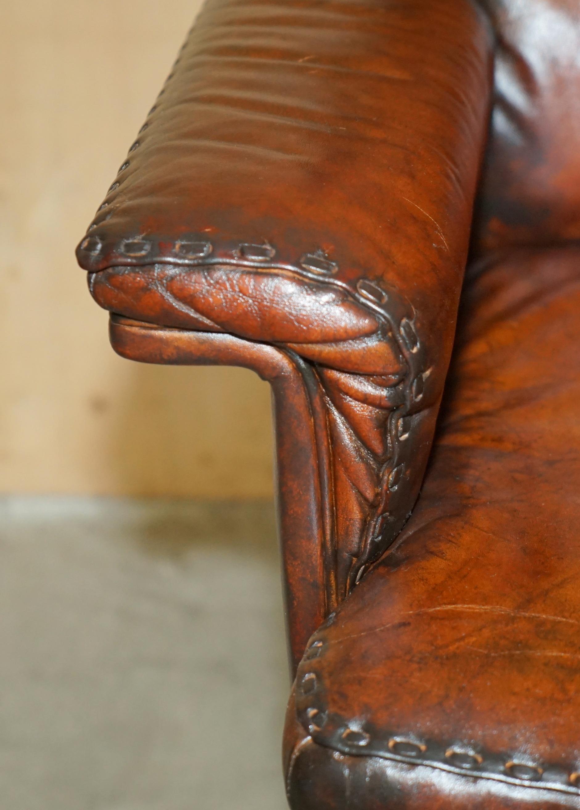 SILLA DE SEDE DS35 EJECUTIVA DE MEDIO SIGLO RESTAURADA EN CUERO MARRON CON CAPAZ DE GIRATORIO Cuero en venta