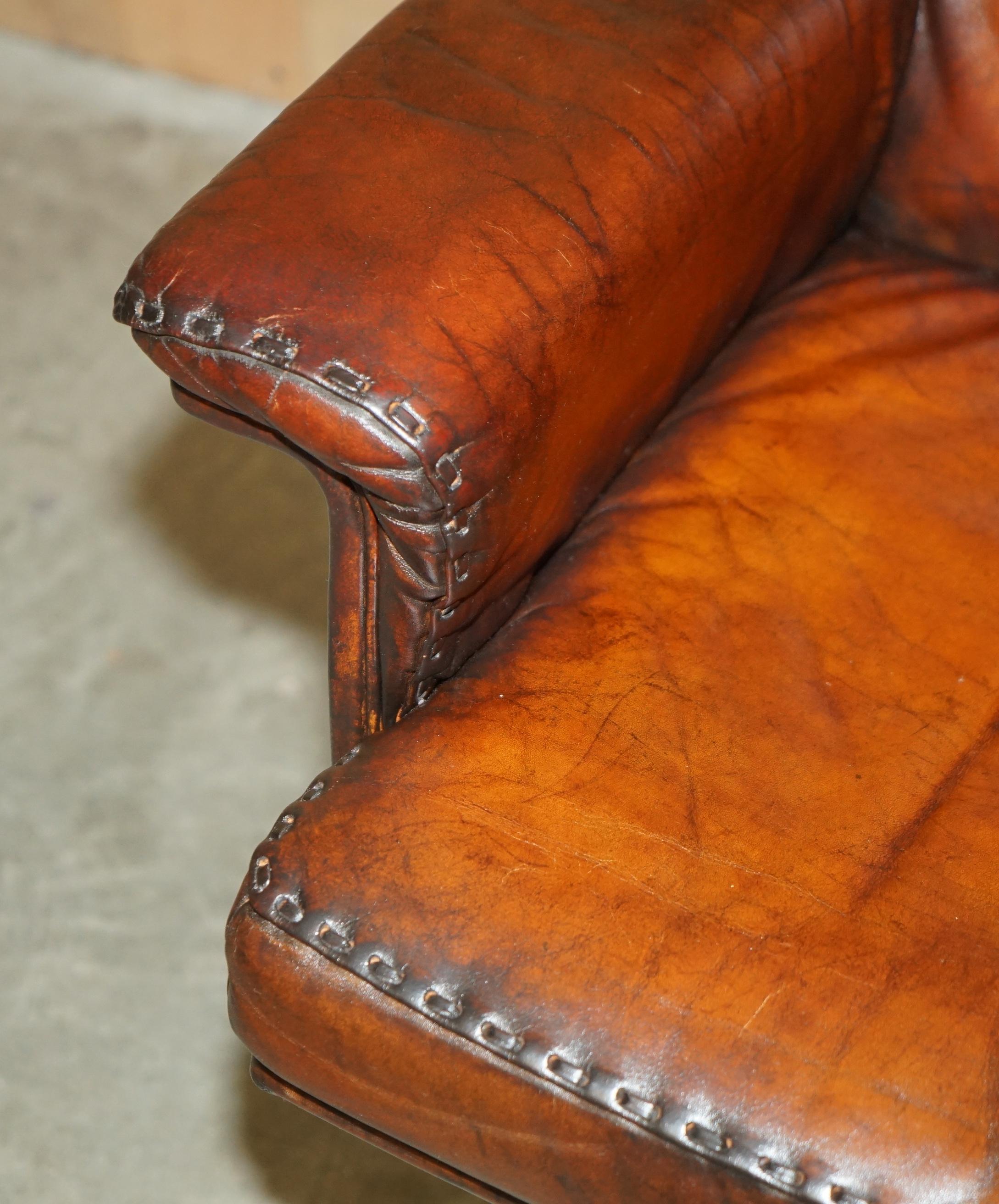 SILLA DE SEDE DS35 EJECUTIVA DE MEDIO SIGLO RESTAURADA DE CUERO MARRÓN PARA DIVISORES en venta 1