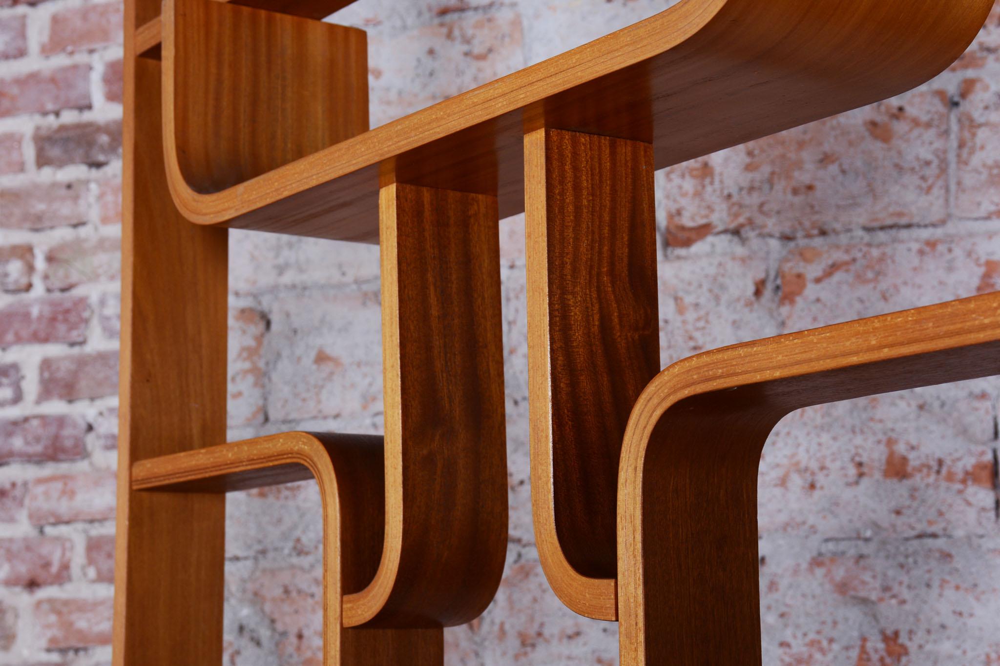 Restored Mid-Century Divider, by Ludvik Volak, Revived Polish, Czech, 1960s For Sale 2