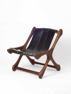 Chaise Don Shoemaker "Sloucher" restaurée pour Senal S.A.