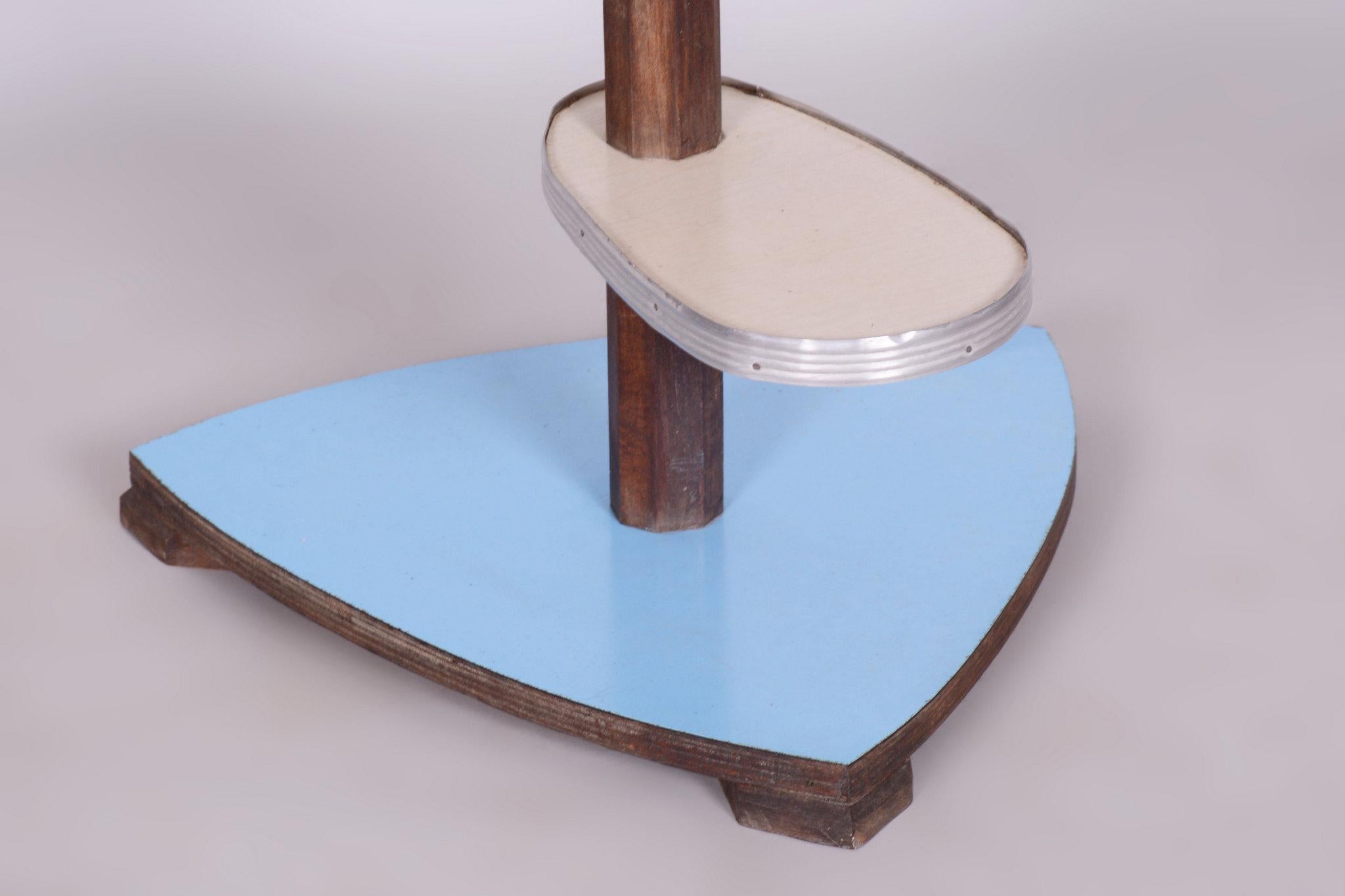 Mid-Century moderno Portafiori di metà secolo restaurato, Beeche, Umakart, Alluminio, Ceco, anni '50 in vendita