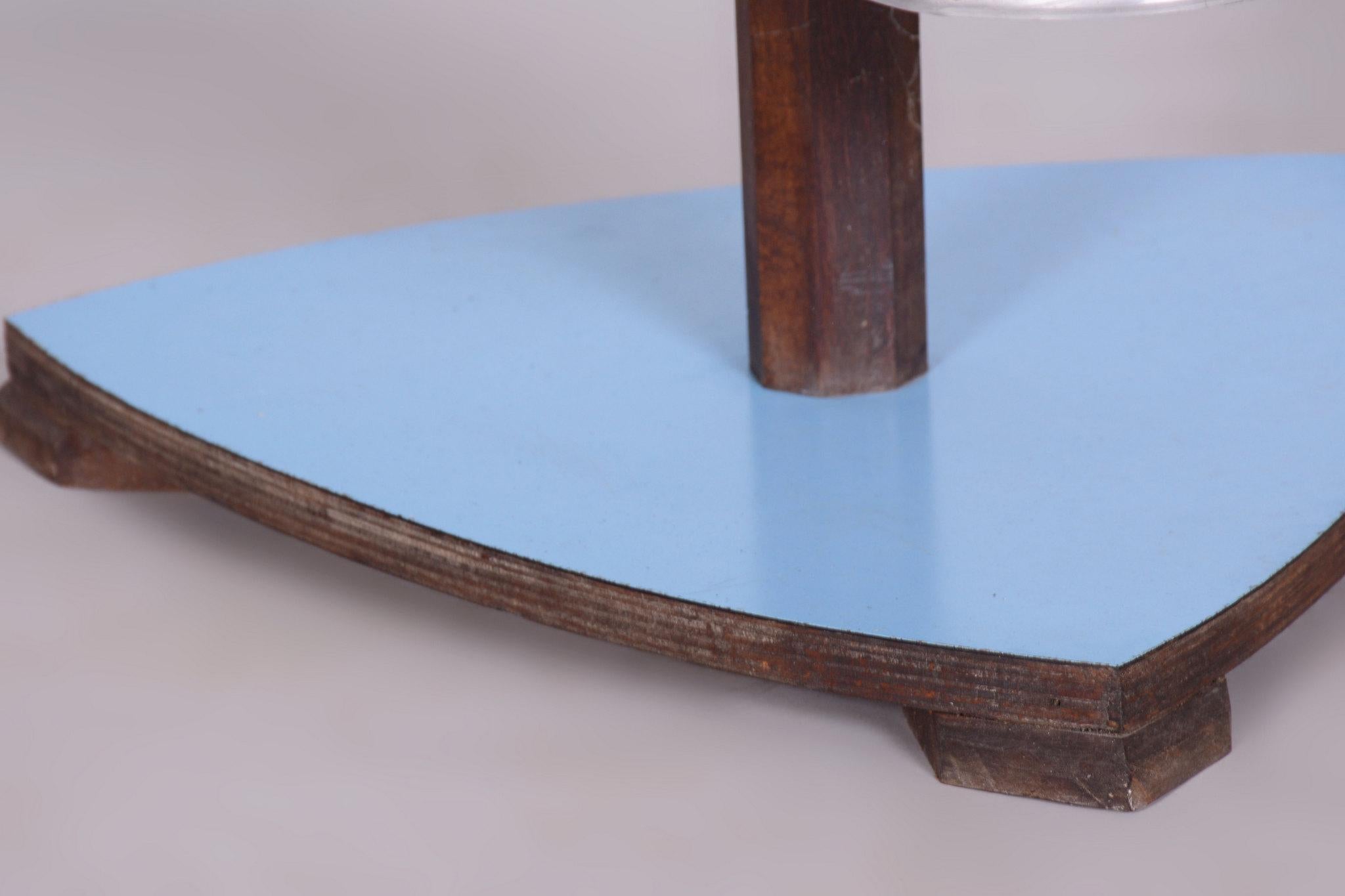 Portafiori di metà secolo restaurato, Beeche, Umakart, Alluminio, Ceco, anni '50 in vendita 2