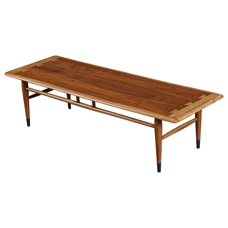 Red Mid Century Modern Dovetail, Mid Century Lane Acclaim Coffee Tables