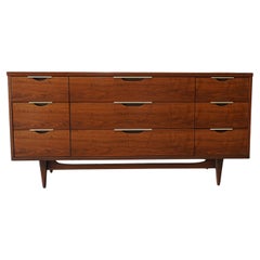 Restored Mid Century Modern Kent Coffey Tableau  Dresser Credenza