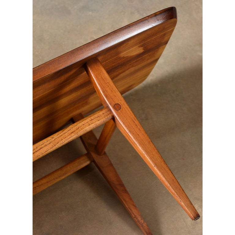 Restored Mid Century Modern Lane Accent Tiered Walnut Coffee Table At 1stdibs