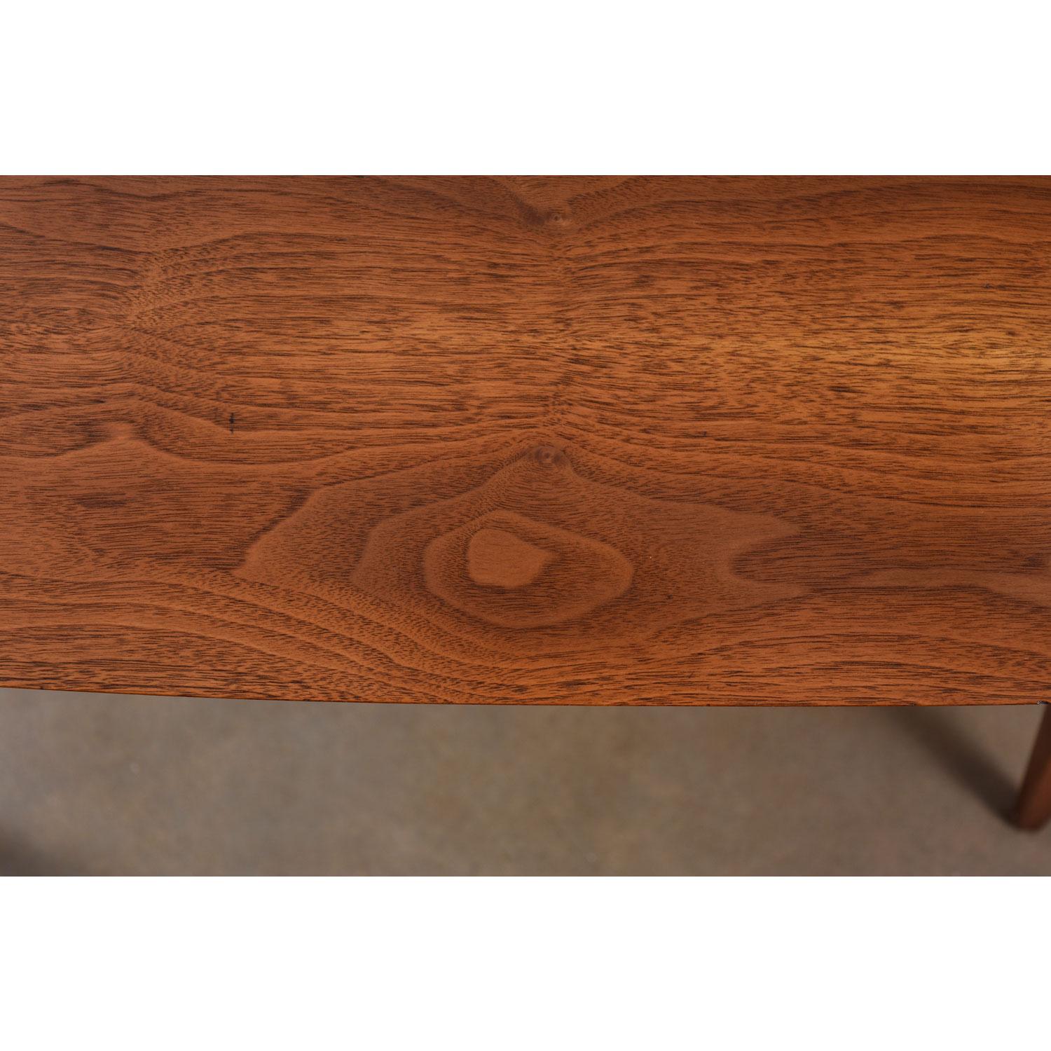 Restored Mid-Century Modern Lane Accent Tiered Walnut End Tables 3