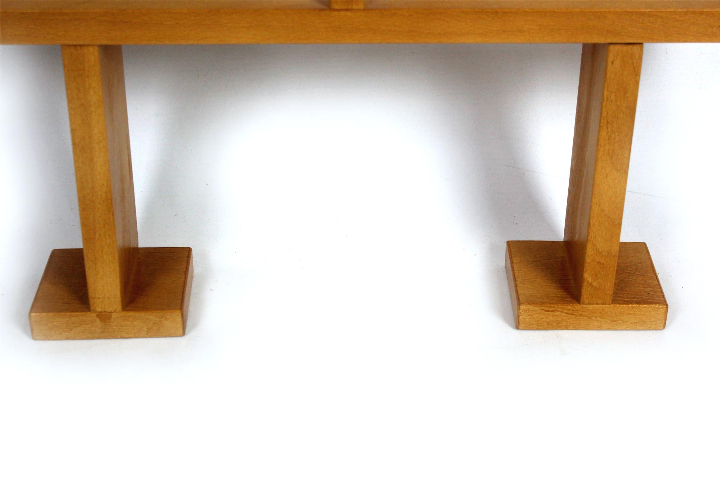 Restored Mid-Century Room Divider by L. Volak for Drevopodnik Holesov, 1960s For Sale 3