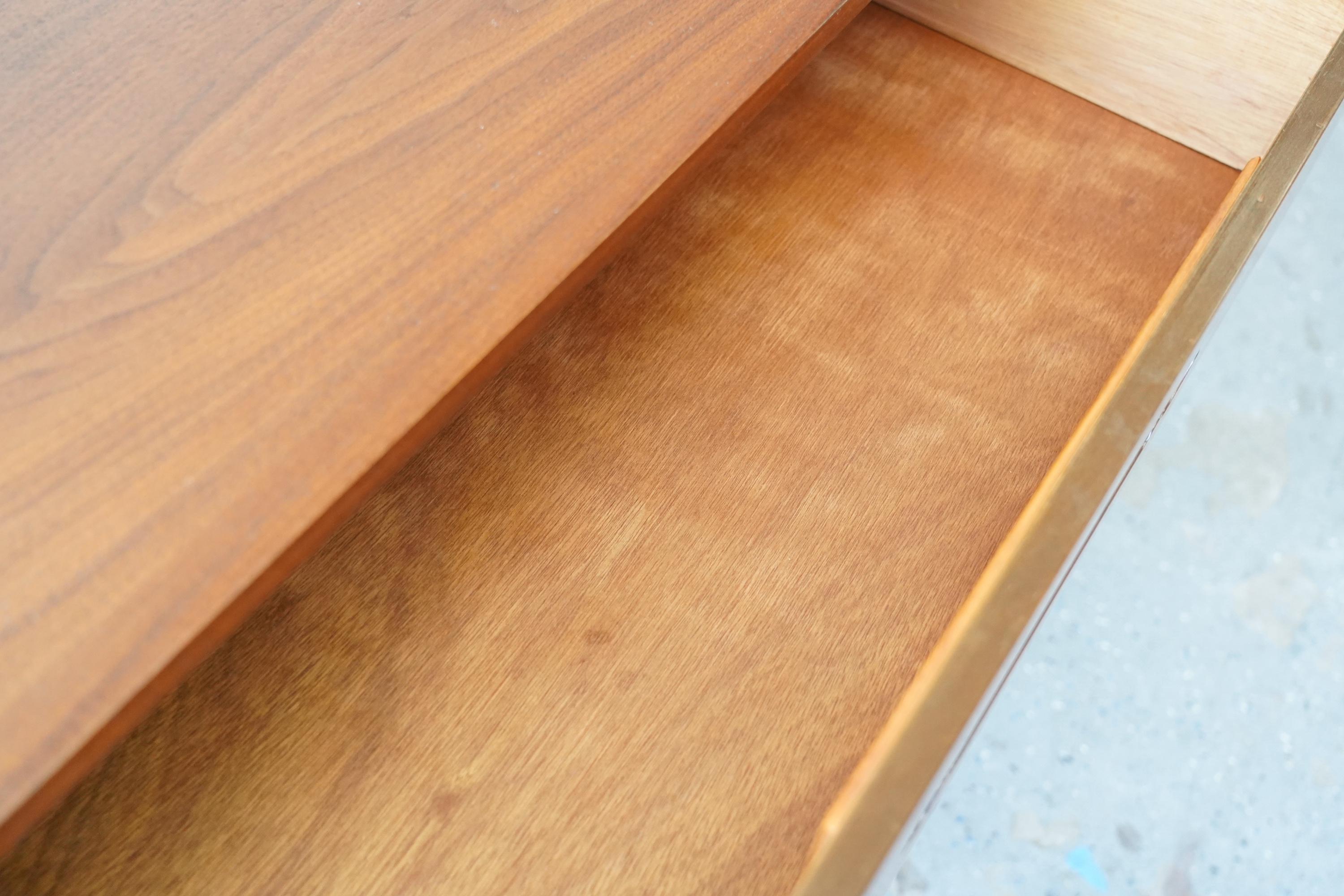 Restored Mid Century Sahara Low Boy Dresser Credenza For Sale 5