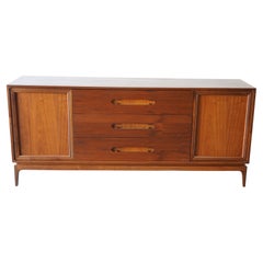 Restored Mid Century Sahara Low Boy Dresser Credenza
