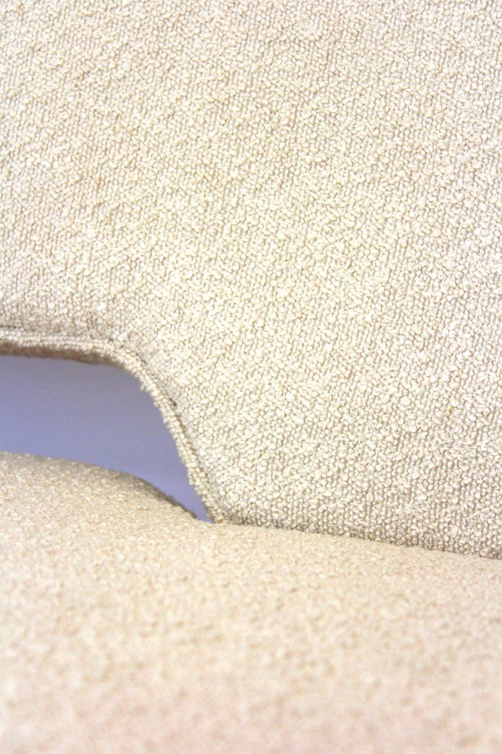 Fabric Restored Mid-Century Sofa in Bouclé Upholstery by Miroslav Navratil, 1960s