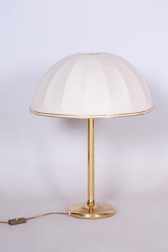 Restored Mid-Century Table Lamp, Brass, New Electrification, Czech, 1960s