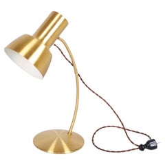 Restored Mid-Century Table Lamp, by NAPAKO, Aluminium, Rewired, Czech, 1960s