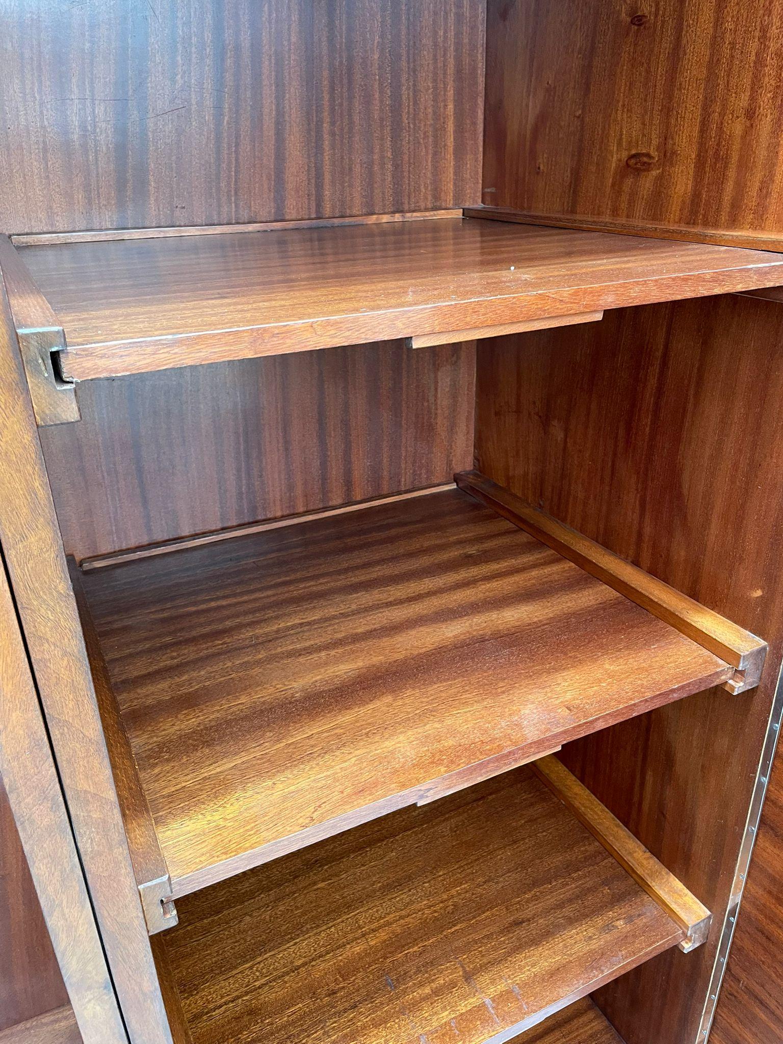 Restored Mid-Century Walnut Wardrobe by Tatra Nábytok, Czechoslovakia, 1960s For Sale 7
