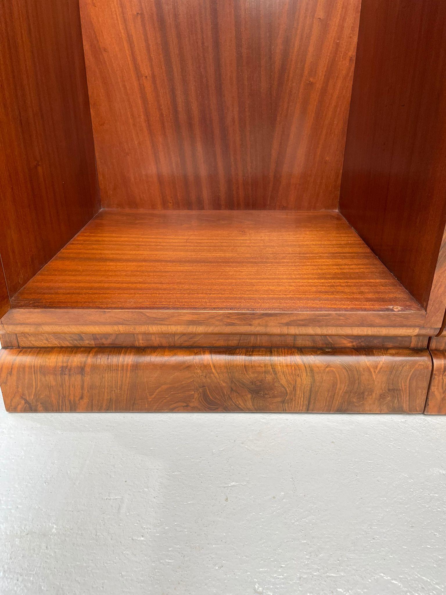 Restored Mid-Century Walnut Wardrobe by Tatra Nábytok, Czechoslovakia, 1960s For Sale 3