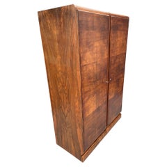 Restored Mid-Century Walnut Wardrobe by Tatra Nábytok, Czechoslovakia, 1960s