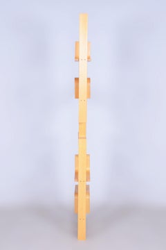 Paire de séparateurs restaurés du milieu du siècle dernier, en érable, Ludvik Volak, Tchèque, années 1960