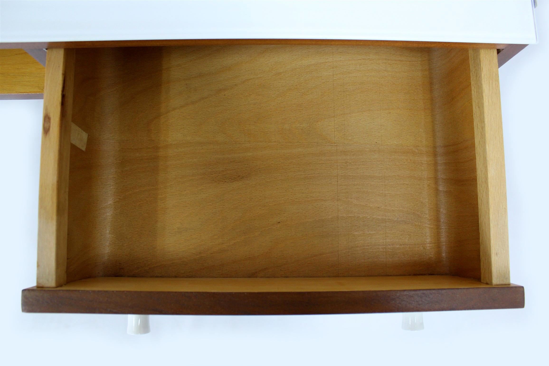 Restored Midcentury Writing Desk or Console Table from Up Zavody, 1960s For Sale 2