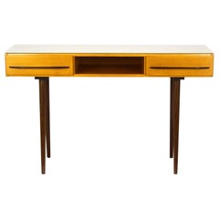 Restored Midcentury Writing Desk or Console Table from Up Zavody, 1960s