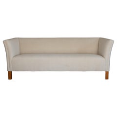 Restored Nanna Ditzel Three-Person Vintage Sofa