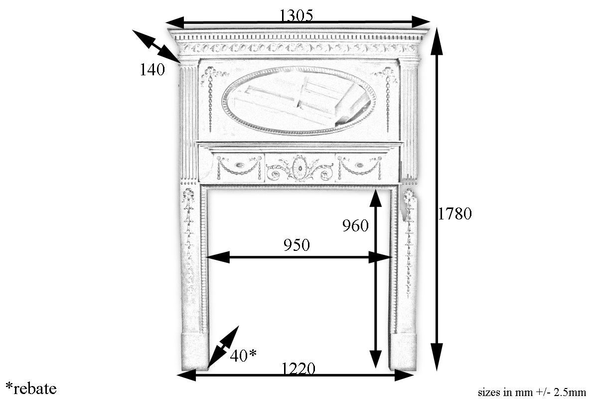 edwardian fire surround