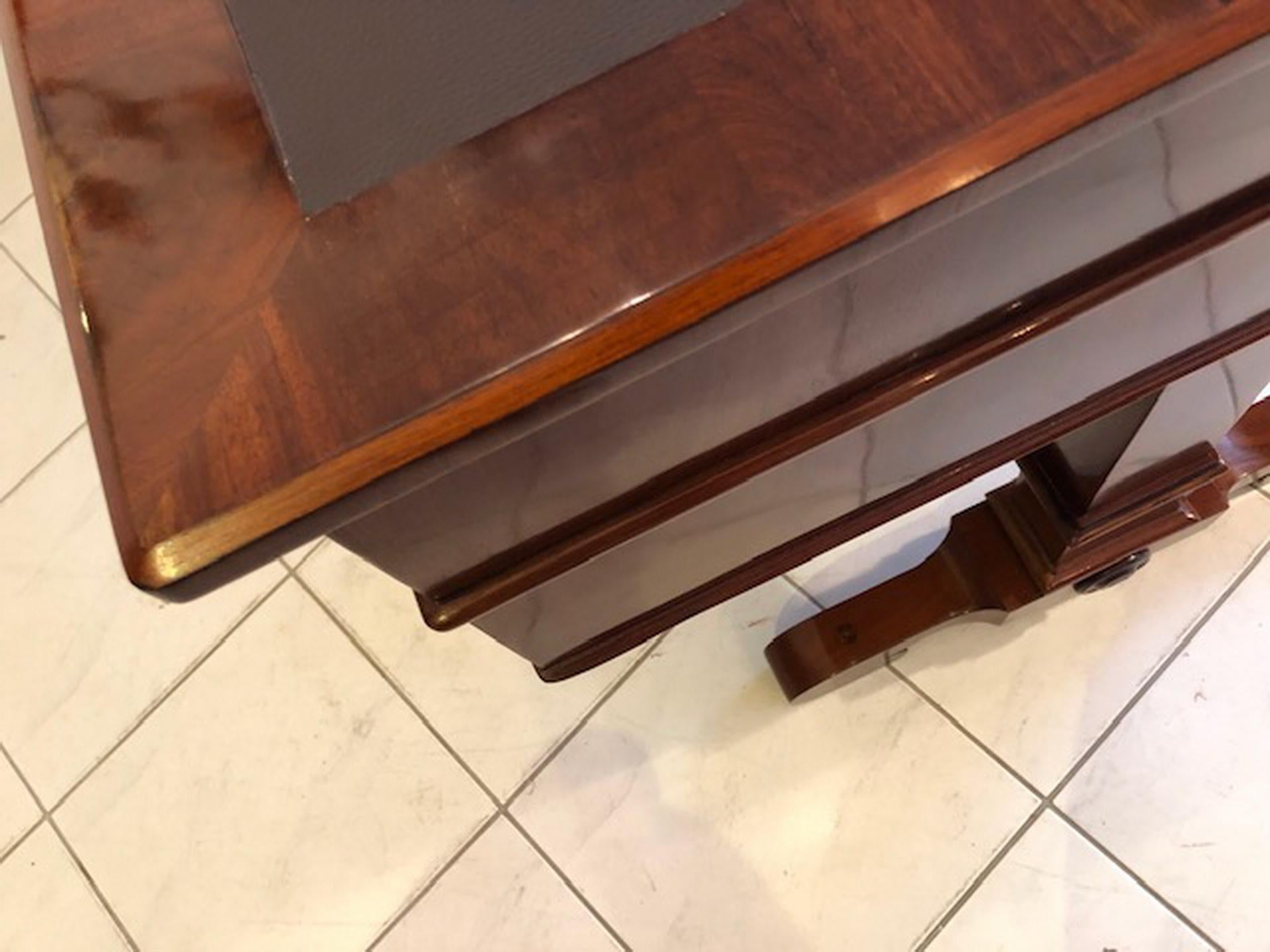 Hand-Crafted Restored Original Biedermeier Desk or Secretary from 1865