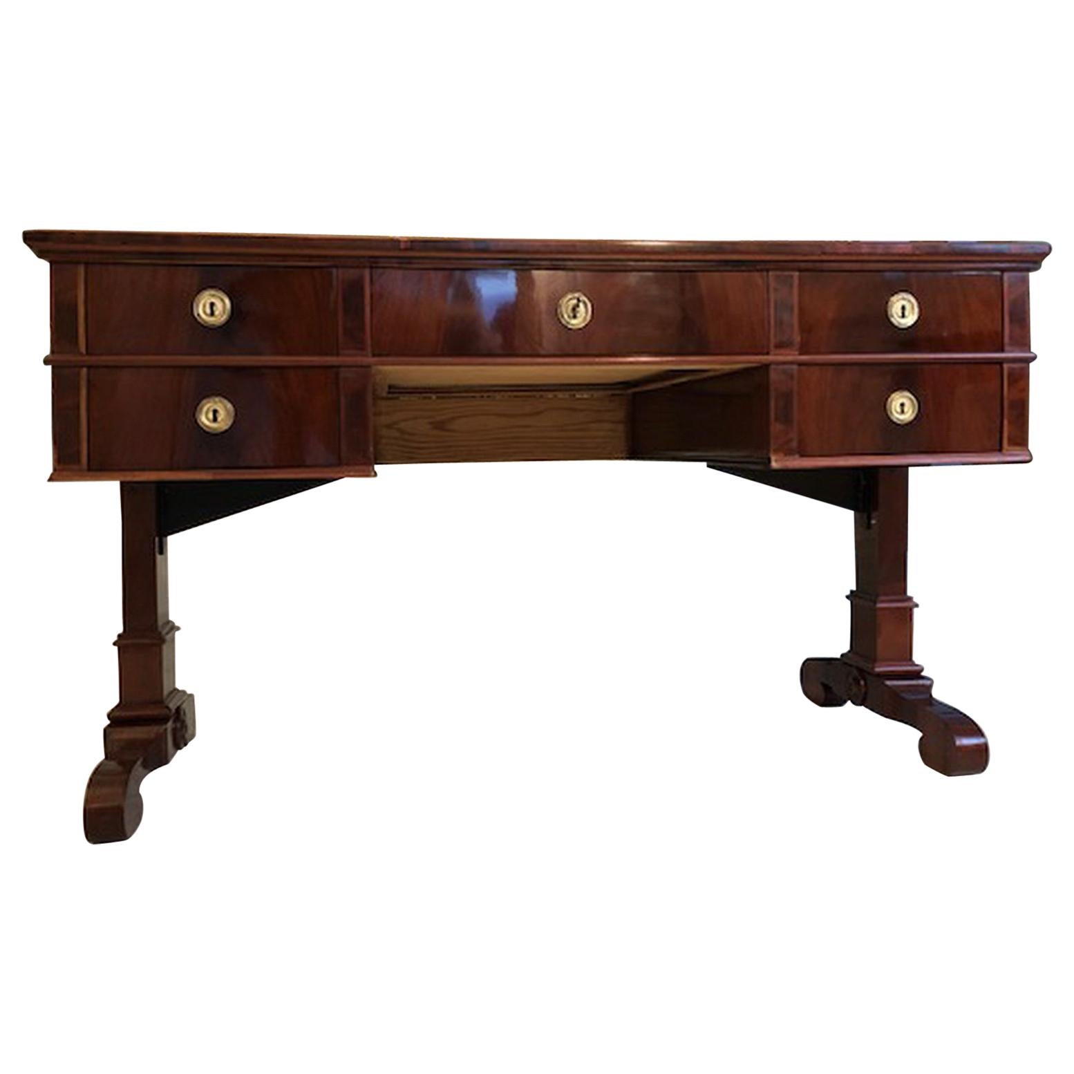 Restored Original Biedermeier Desk or Secretary from 1865