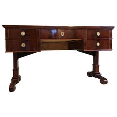 Antique Restored Original Biedermeier Desk or Secretary from 1865