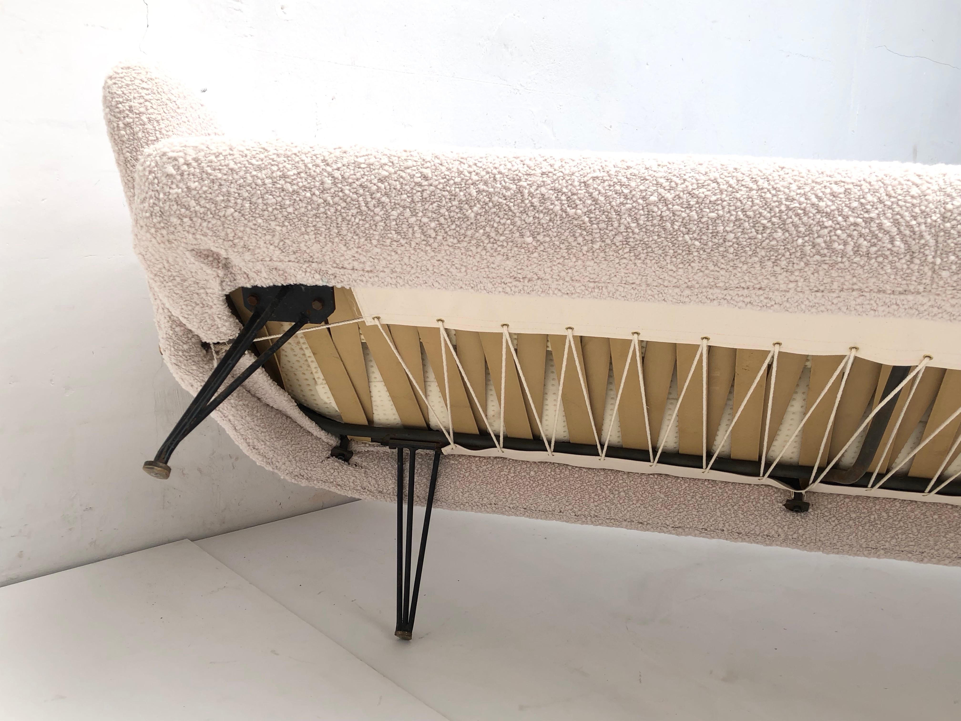 First Edition P32 Lounge Set by Borsani, Early Triangulated Form Wire Base, 1956 4