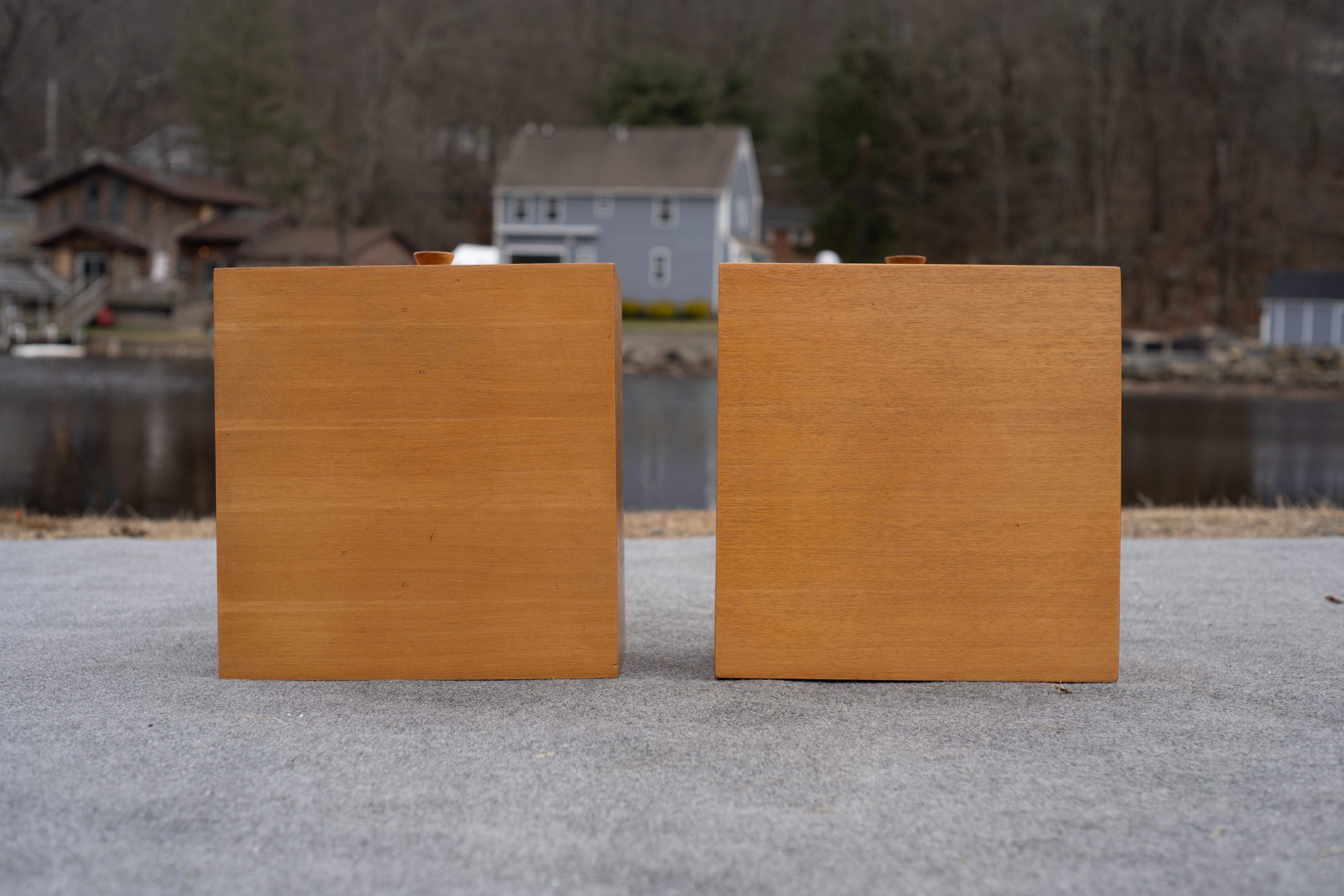 Restored Pair George Nelson for Herman Miller Primavera Basic Series Nightstands 8