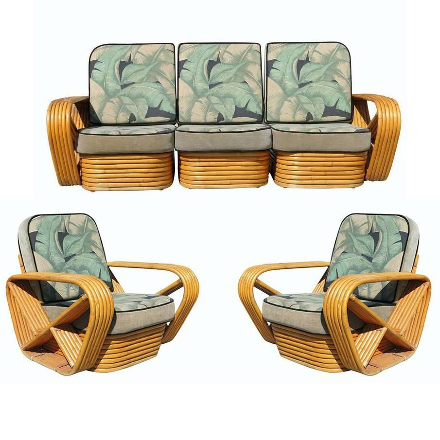 7 Piece Mid-Century Modern Living Room at 1stDibs