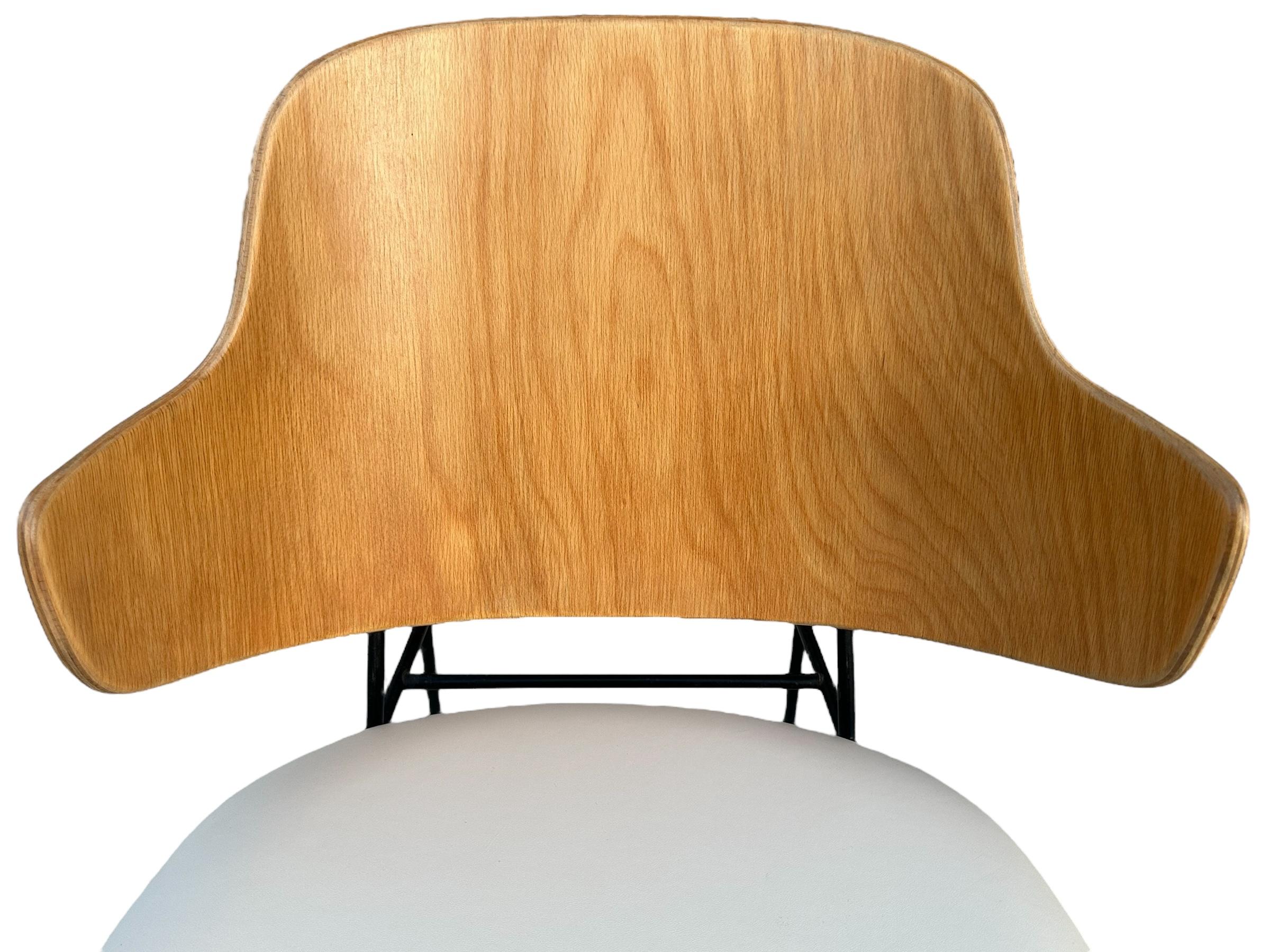 Restored Penguin Lounge Chairs by Ib Kofod-Larsen For Sale 11