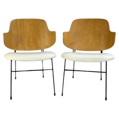 Restored Penguin Lounge Chairs by Ib Kofod-Larsen