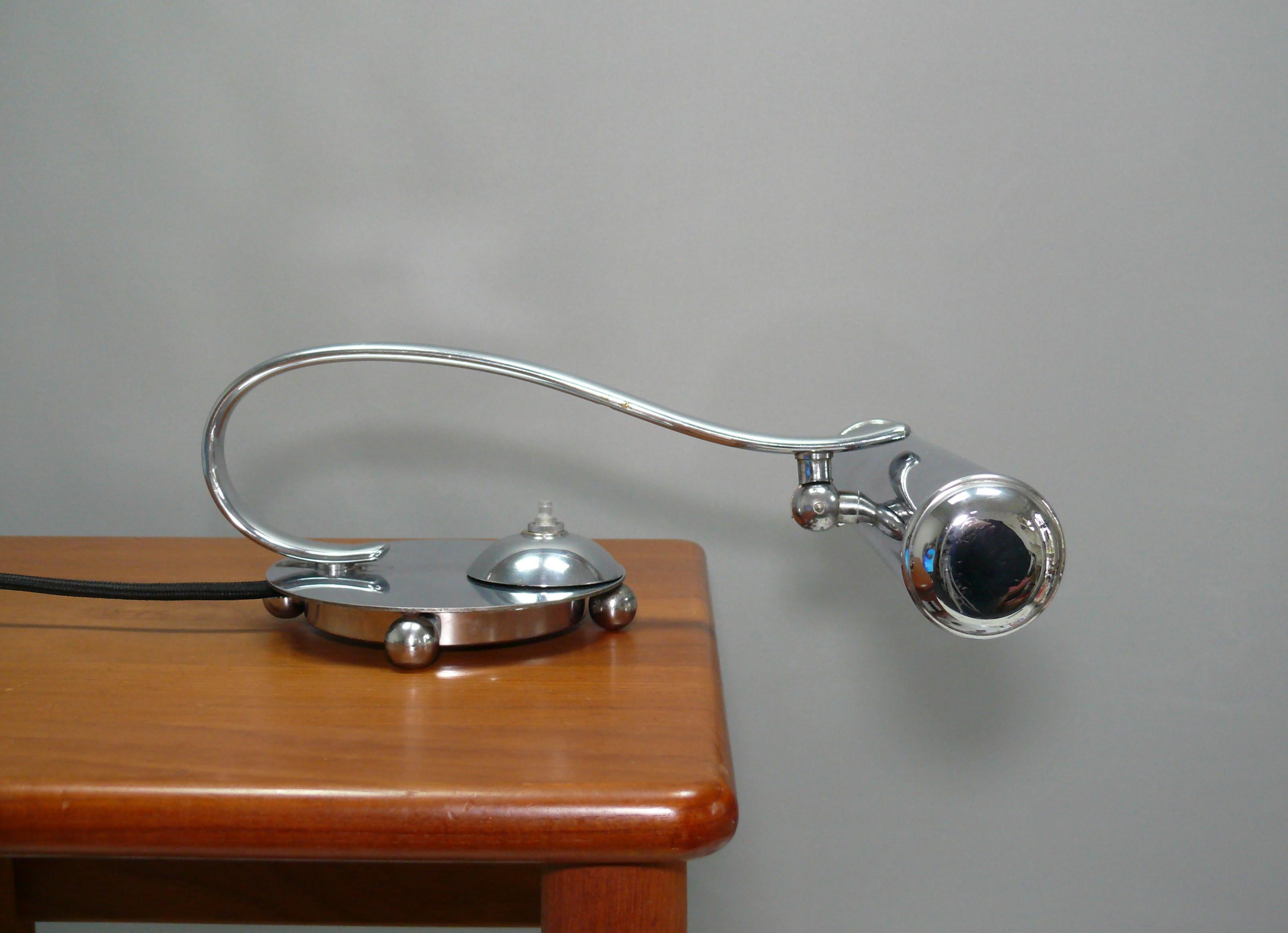 Restored  Piano Lamp / Table Lamp, Germany, Art Déco - 1930s For Sale 5