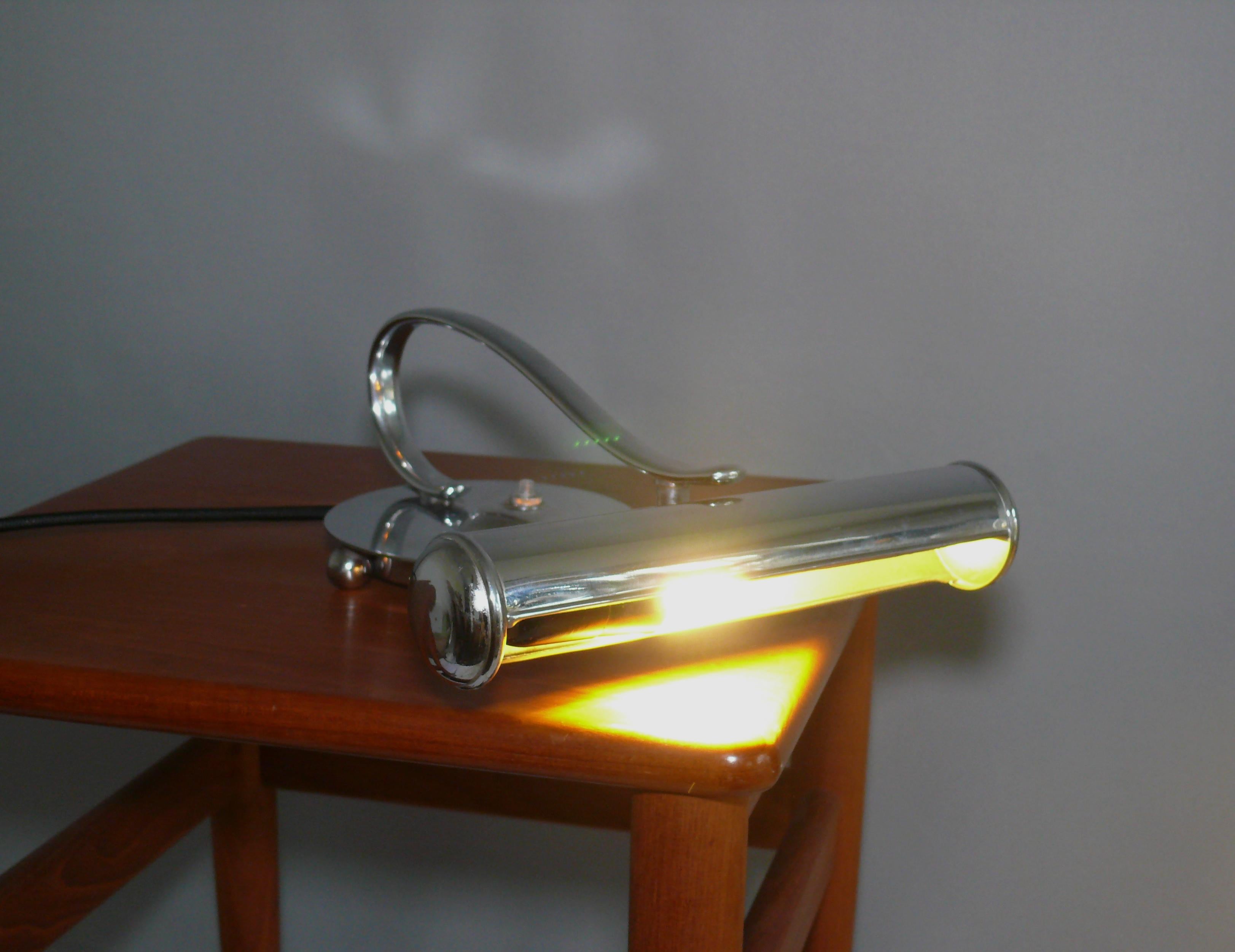Restored  Piano Lamp / Table Lamp, Germany, Art Déco - 1930s For Sale 6