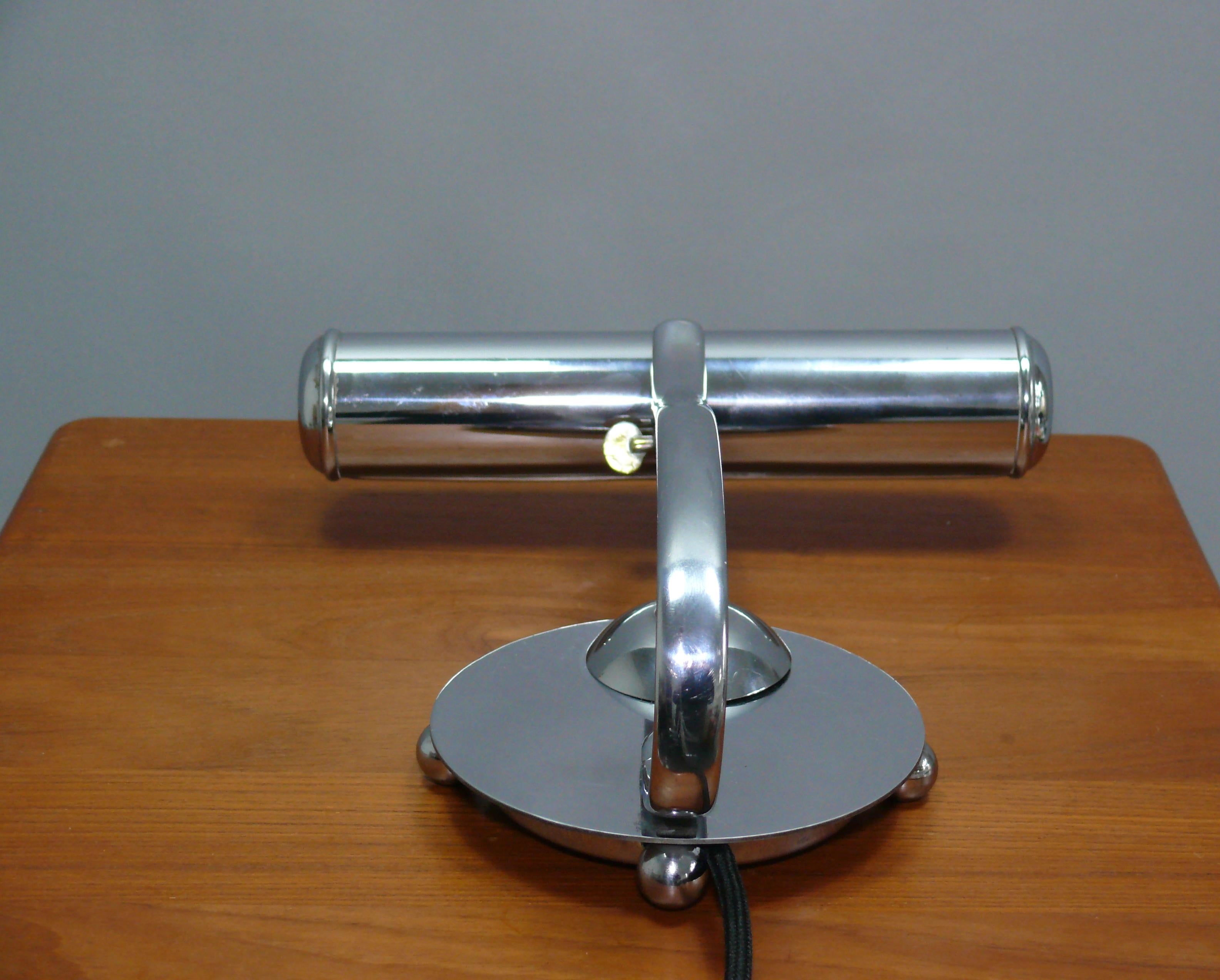 Restored  Piano Lamp / Table Lamp, Germany, Art Déco - 1930s In Good Condition For Sale In Schwerin, MV