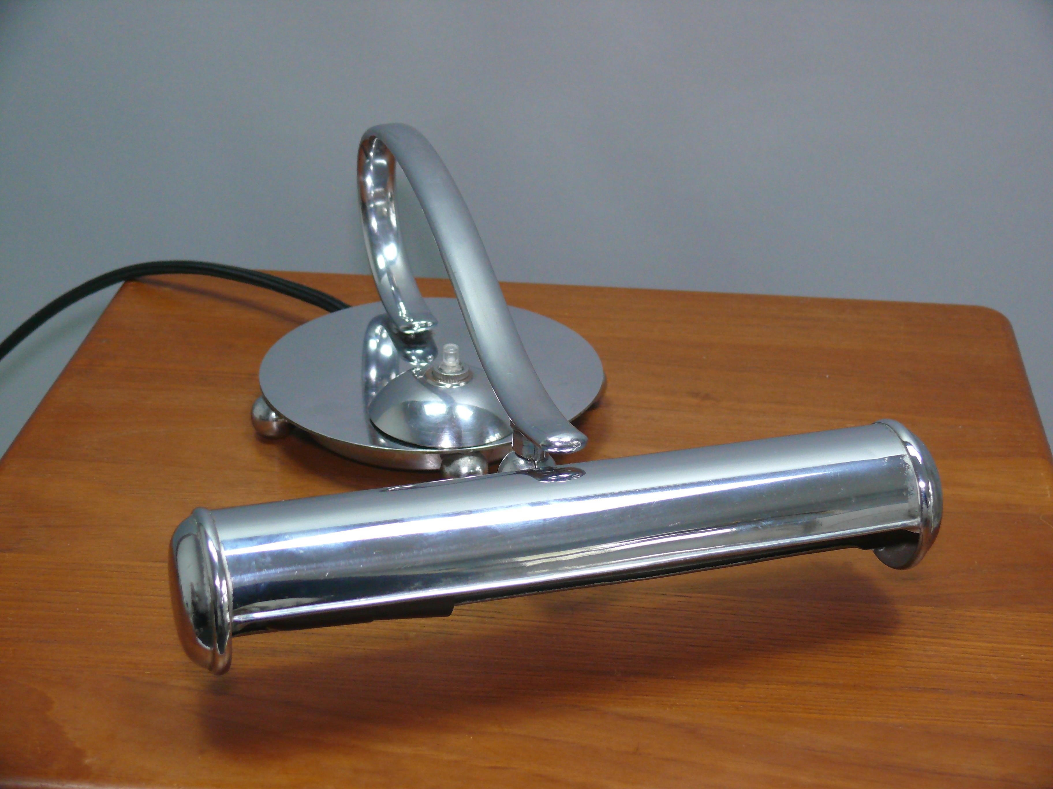 Restored  Piano Lamp / Table Lamp, Germany, Art Déco - 1930s For Sale 2