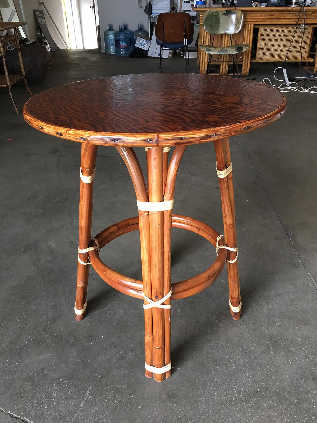 double circle table