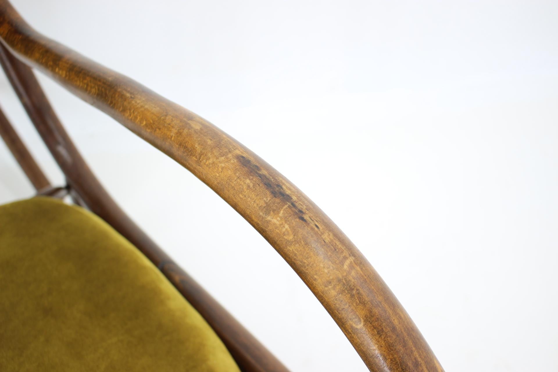 Restored Rocking Chair By Ton, Czechoslovakia 1960s For Sale 2