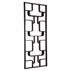 Restored Room Divider Wall Unit, by Ludvik Volak for Drevopodnik Holesov, 1960s