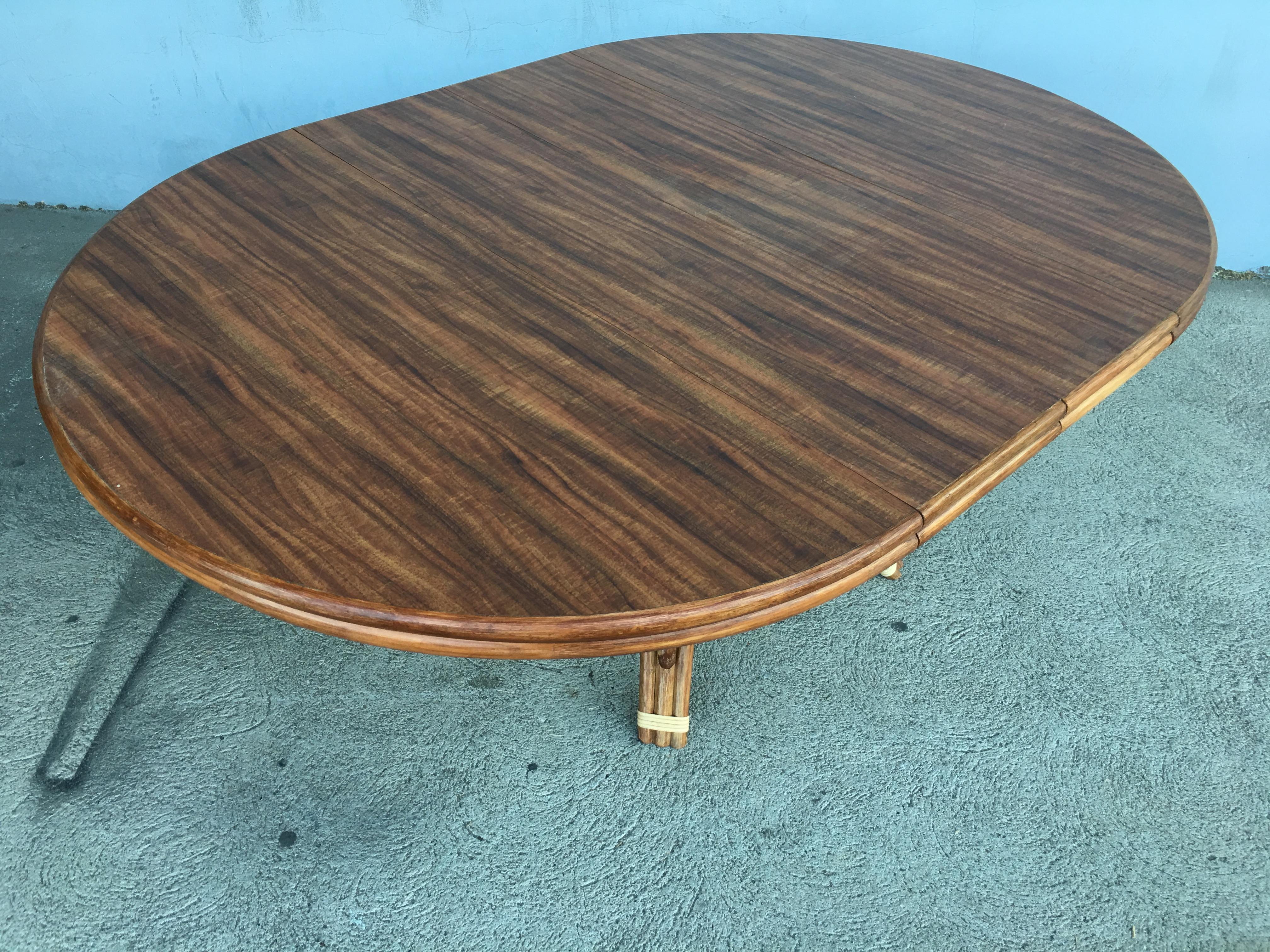 Restored Round Dining Table with Formica Top 1