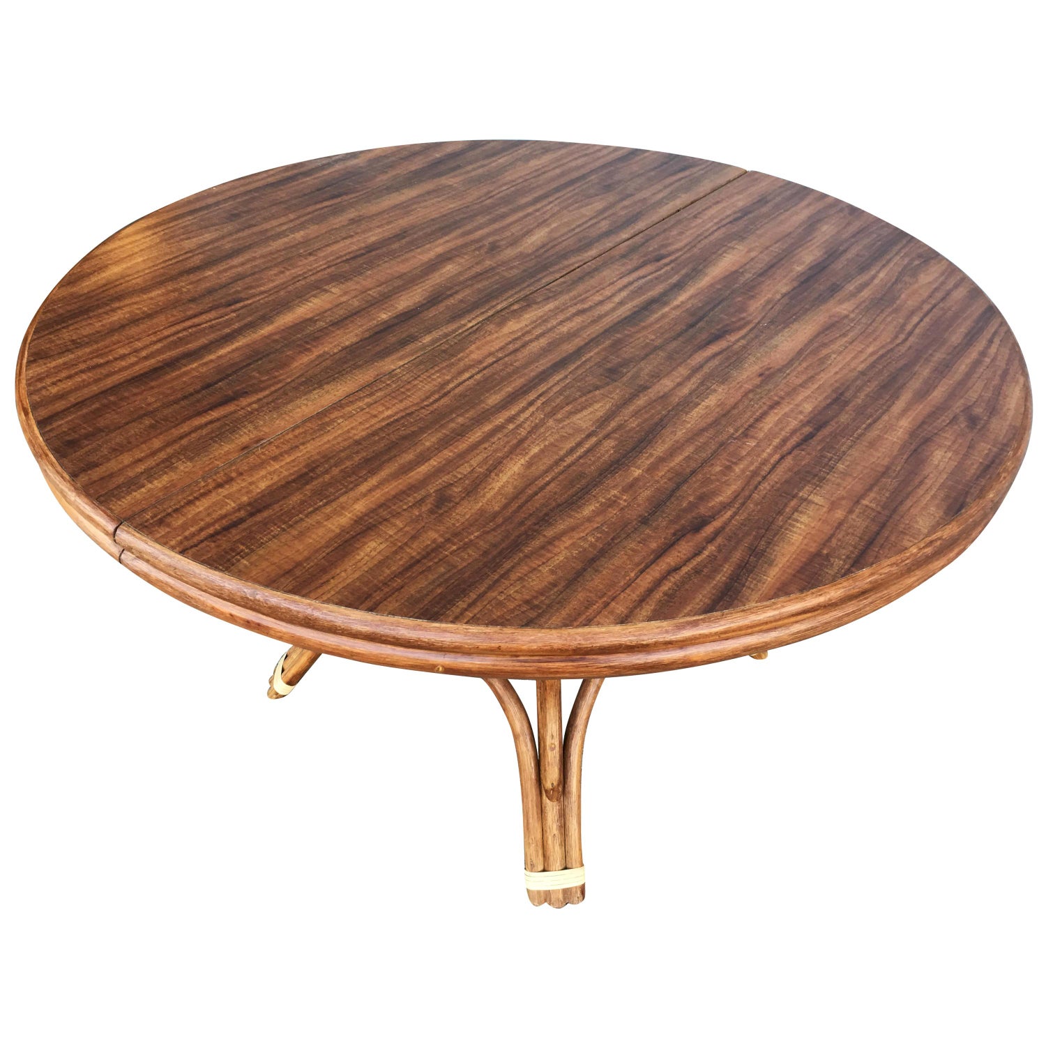 Restored Round Dining Table With Formica Top For Sale At 1stdibs Restored Round Dining Table With Formica Top For Sale At 1stdibs