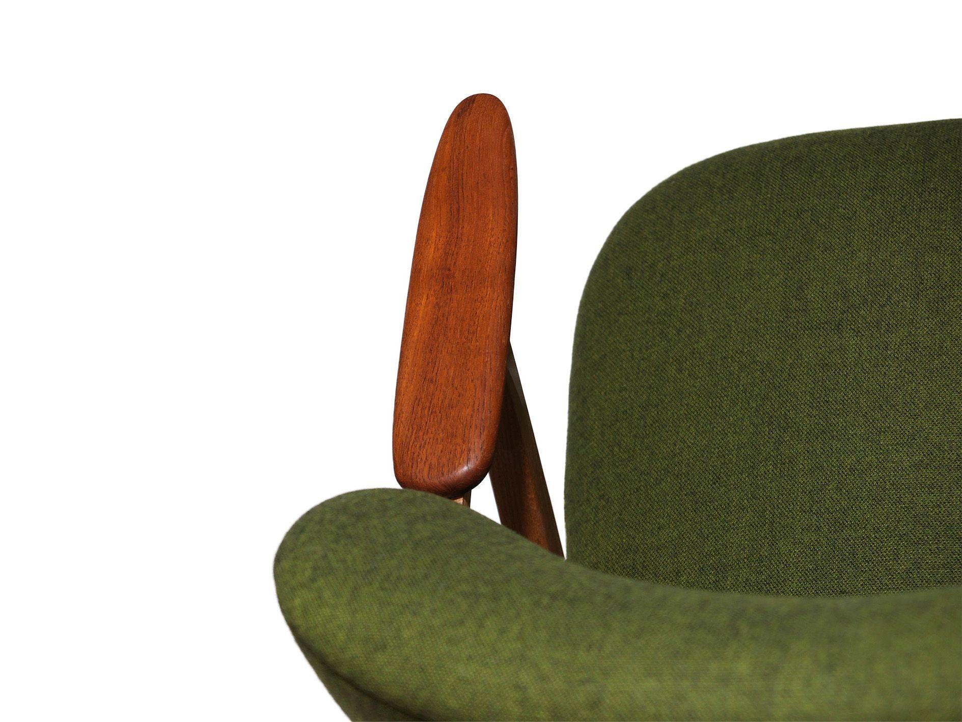 Restored Scandinavian Lounge Chairs by Chresten Findahl Brodersen 3