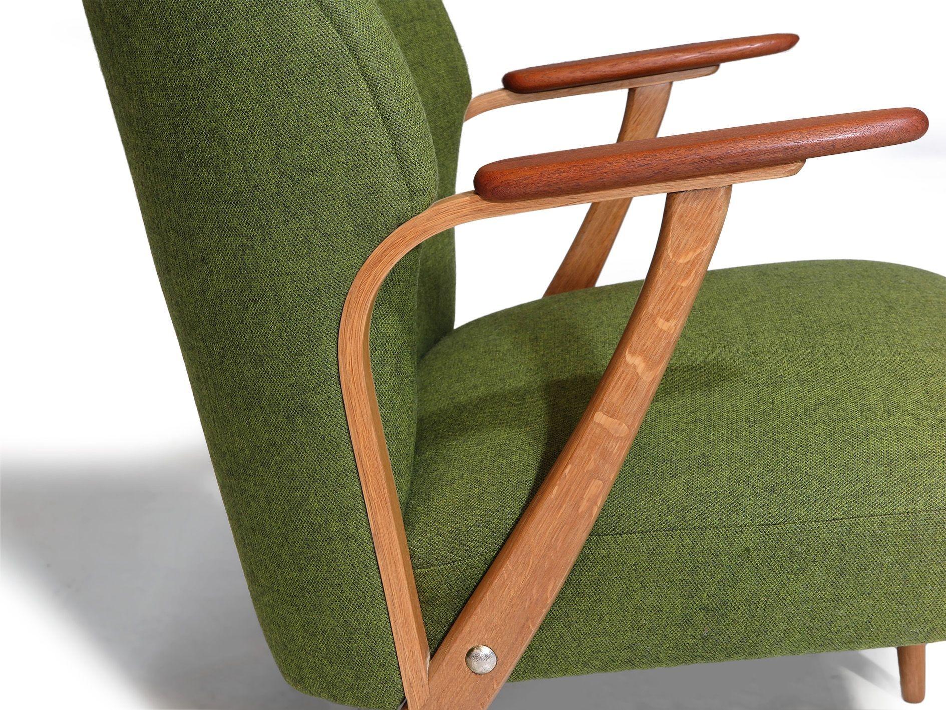 20th Century Restored Scandinavian Lounge Chairs by Chresten Findahl Brodersen
