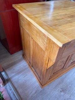 Restored shop counter