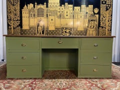 Restored shop counter
