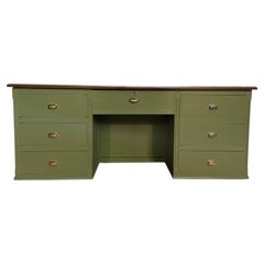 Restored shop counter