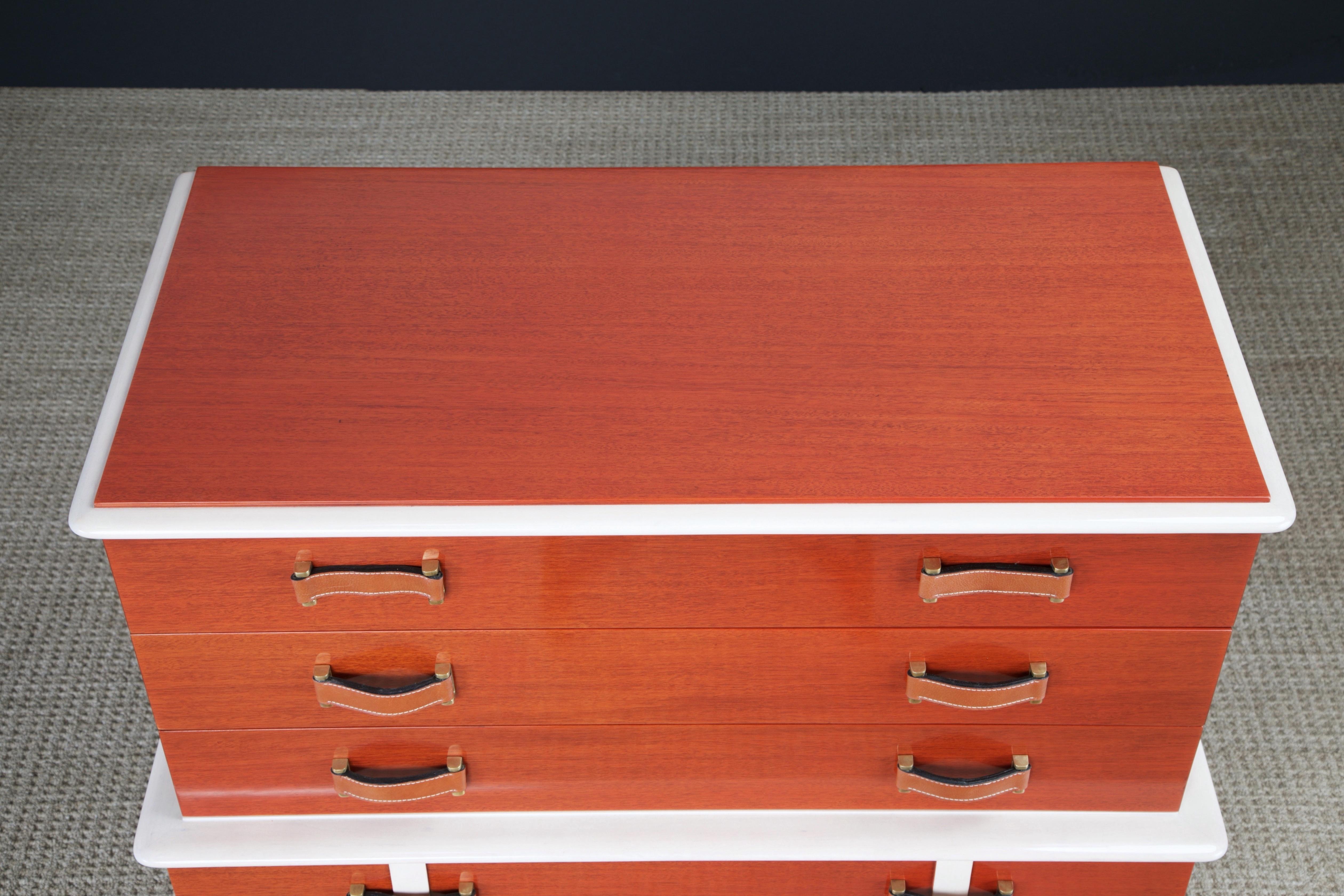 Comò Highboy 'Station Wagon' restaurato di Paul Frankl, 1945 circa, tripla firma in vendita 2