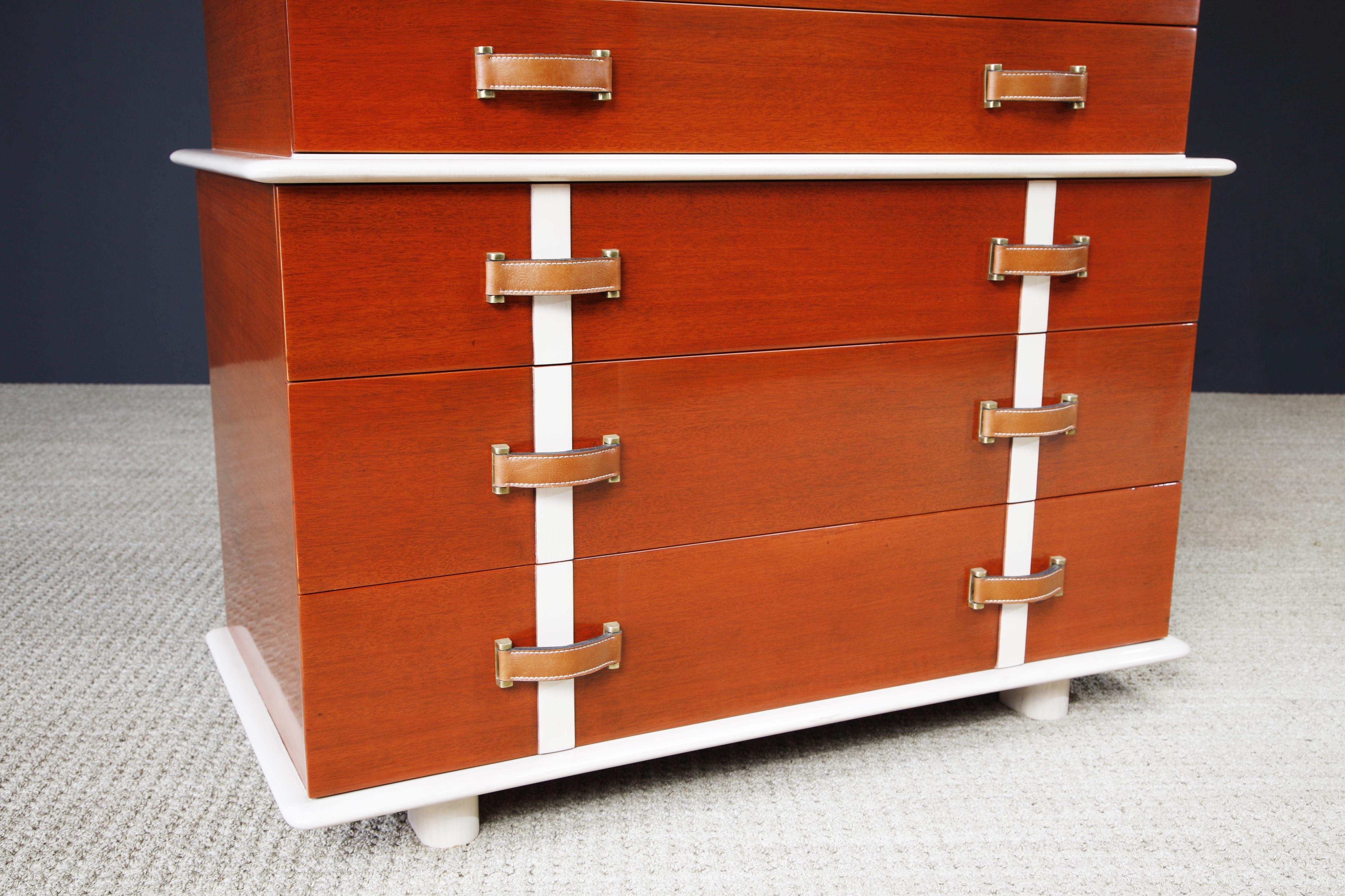 Comò Highboy 'Station Wagon' restaurato di Paul Frankl, 1945 circa, tripla firma in vendita 7